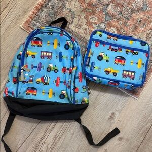 Wildkin Vehicle Backpack/Lunch Box